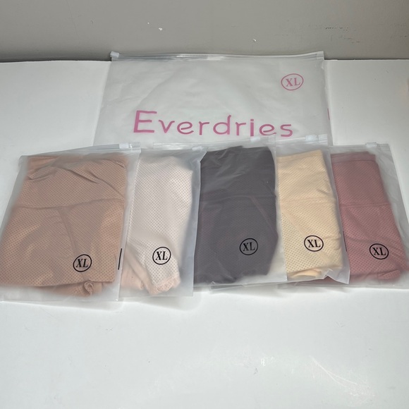 Everdries Sz XL Set of 5 Leakproof Incontinence Briefs Underwear Panties New - Picture 1 of 7
